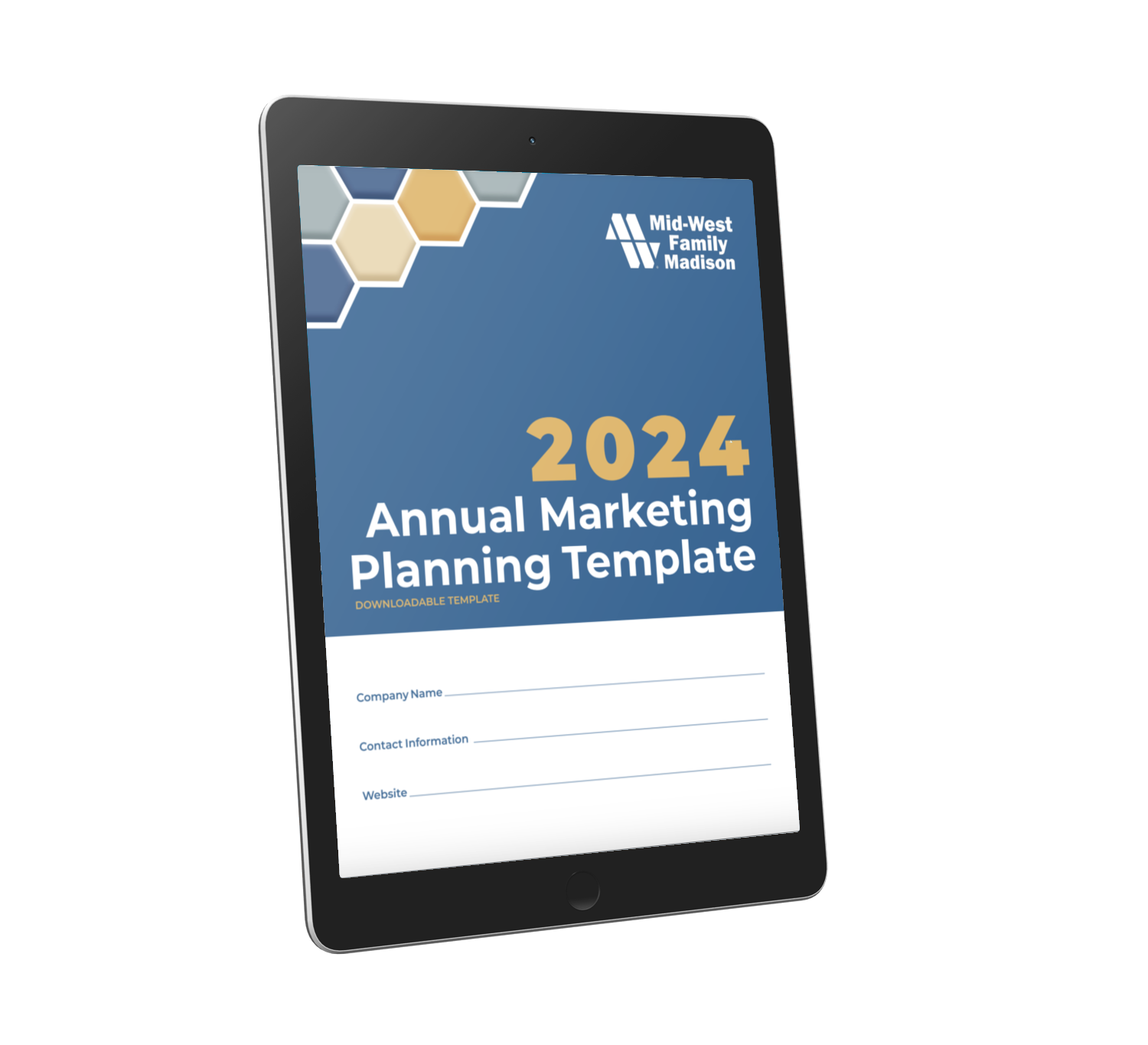 2024 Annual Marketing Planning Template
